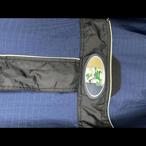 Vintage 90s Starter Pull Over Jacket Notre Dame SIZE XL - Picture 4 of 7